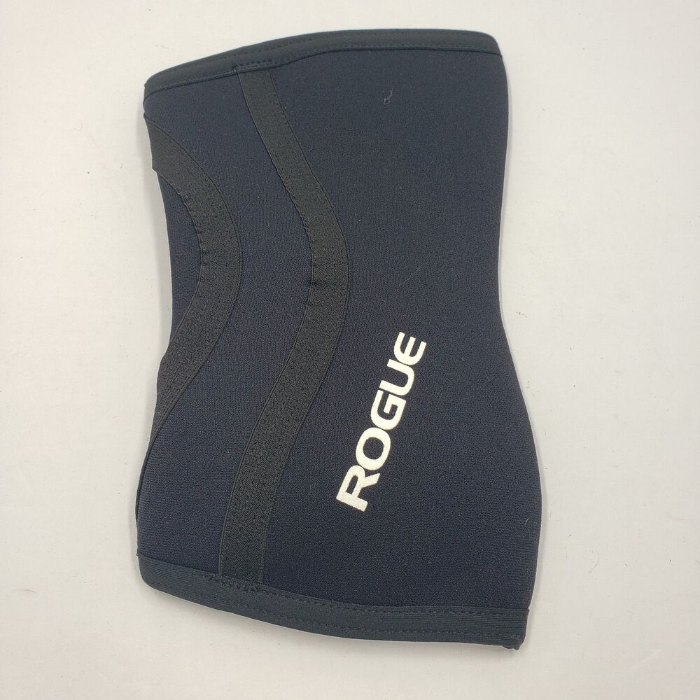 Rogue Fitness 3MM Knee Sleeve Small Black Strength Training Support Single